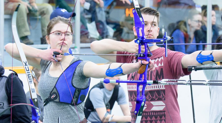 Shooters at BC Indoor Championships